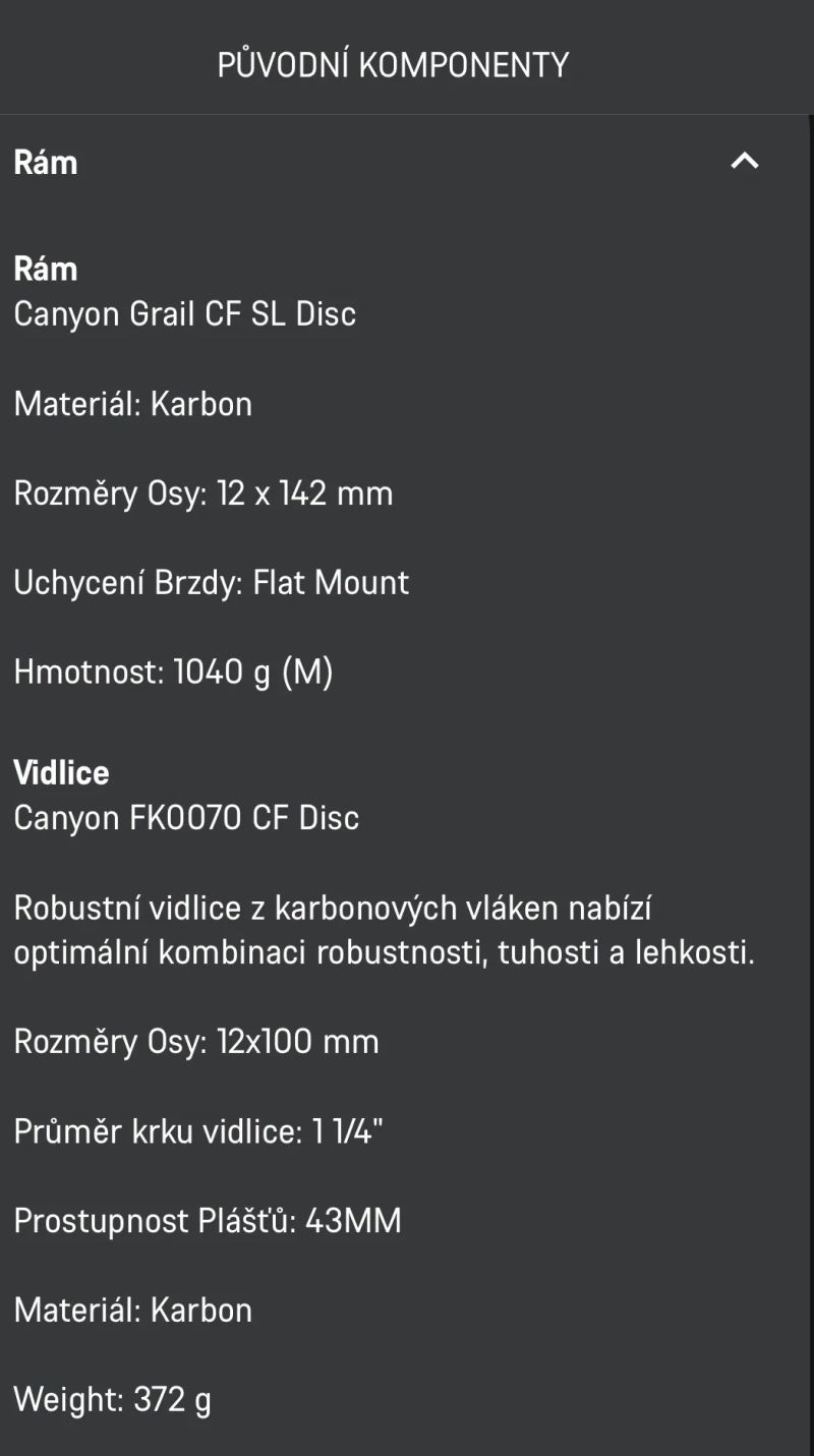 Canyon Grail CF SL vel.M