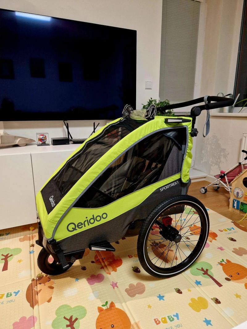 Vozík Qeridoo Sportrex Lime