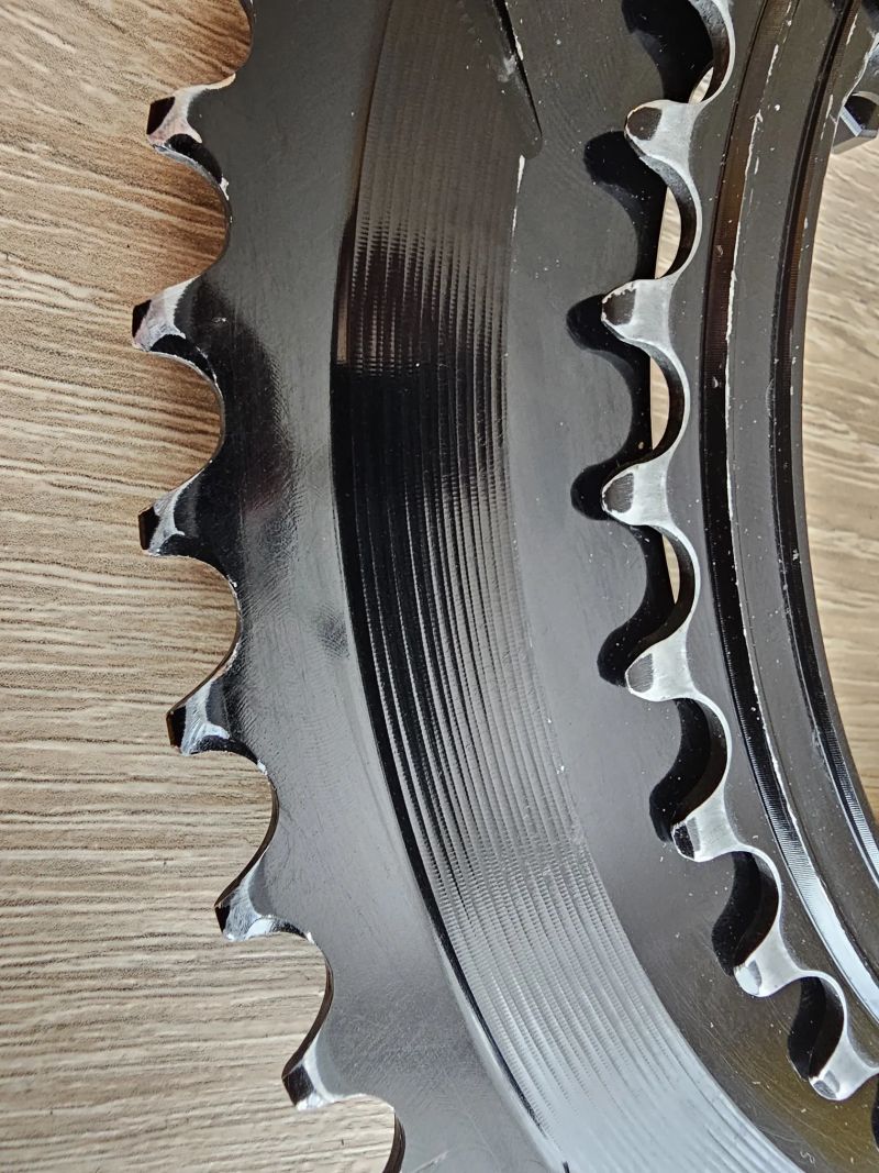 Prodám oválné převodníky Absolute Black 52/36z pro kliky Shimano Dura-Ace/Ultegra (9100/8000)