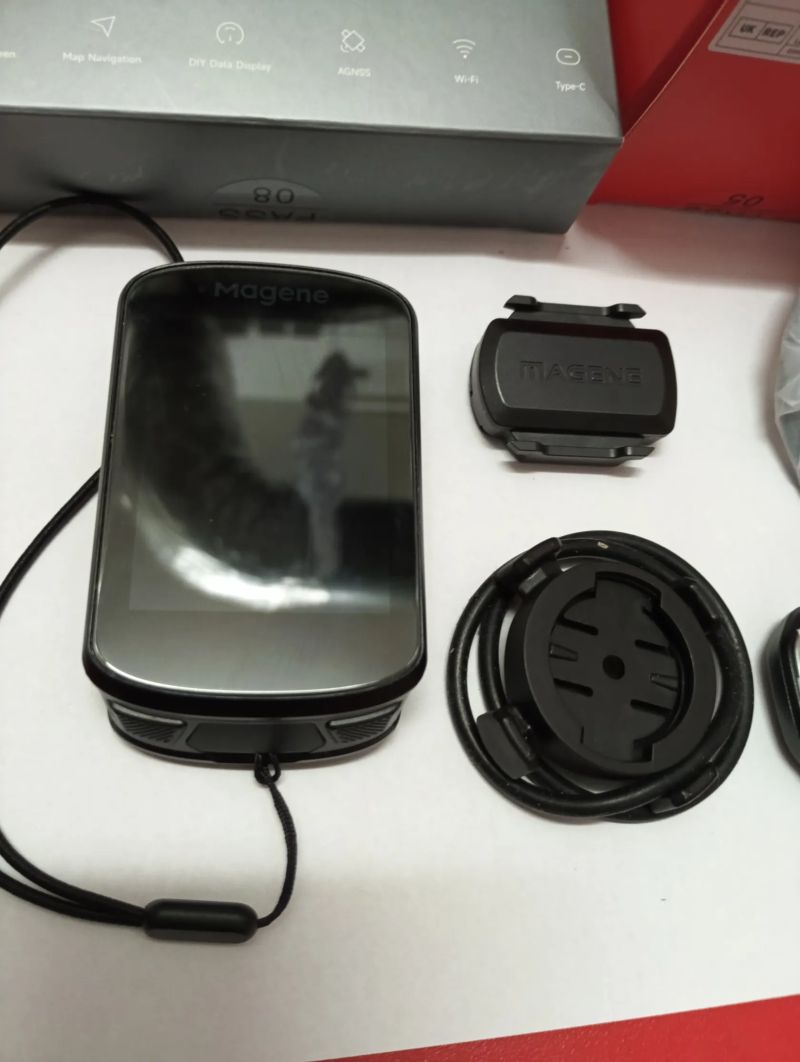 Magene C506 + radar Magene L508 a další 