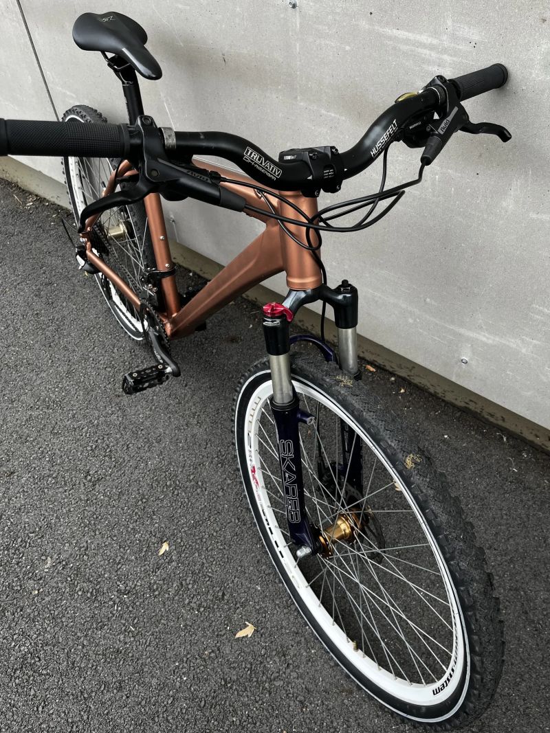 Horské kolo po renovaci