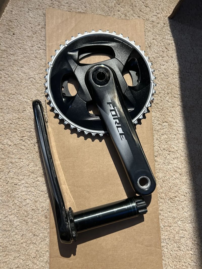 Kliky SRAM Force 2x12 46/33 DUB osa 175mm