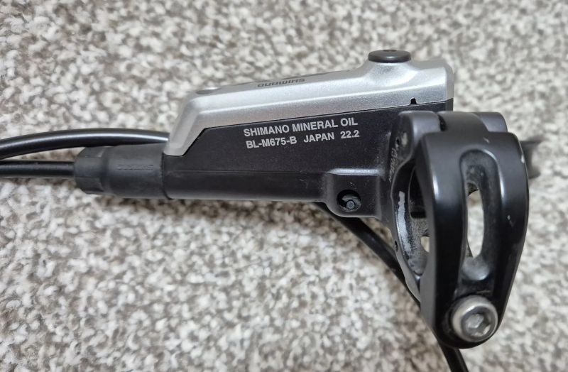Brzdy Shimano SLX M675-B - i-spec B, pěkné, málo jeté