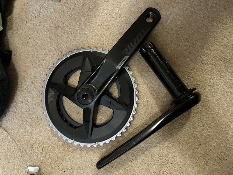 Kliky s powermetrem SRAM Rival DUB 46/33 172,5mm