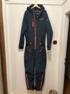 Kombinéza DIRTLEJ DIRTSUIT CORE EDITION STEEL BLUE/ORANGE vel. L