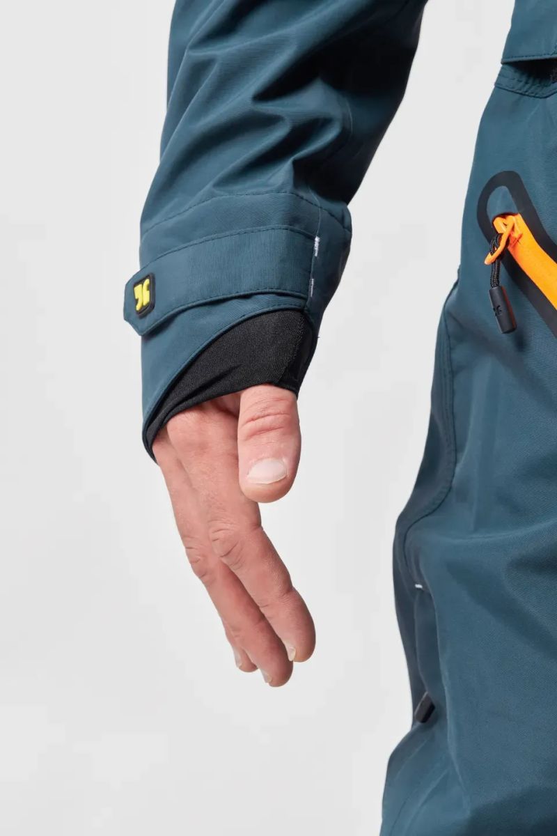 Kombinéza DIRTLEJ DIRTSUIT CORE EDITION STEEL BLUE/ORANGE vel. L
