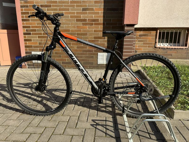Zánovní MTB/krosové kolo Author Grand, sada Altus/Alivio