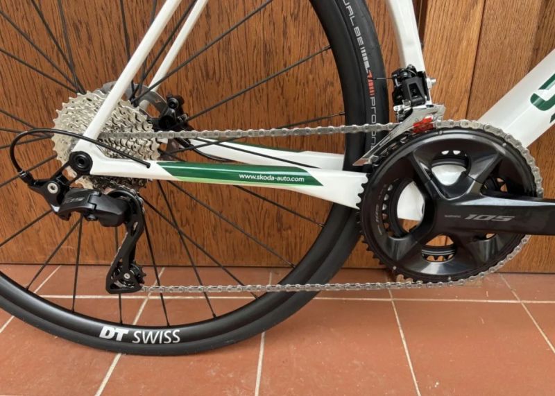 SUPERIOR X-ROAD 9.3 - ŠKODA - karbonový speciál - SHIMANO 2 x 12 - vel. 56 cm (L) - NOVÉ