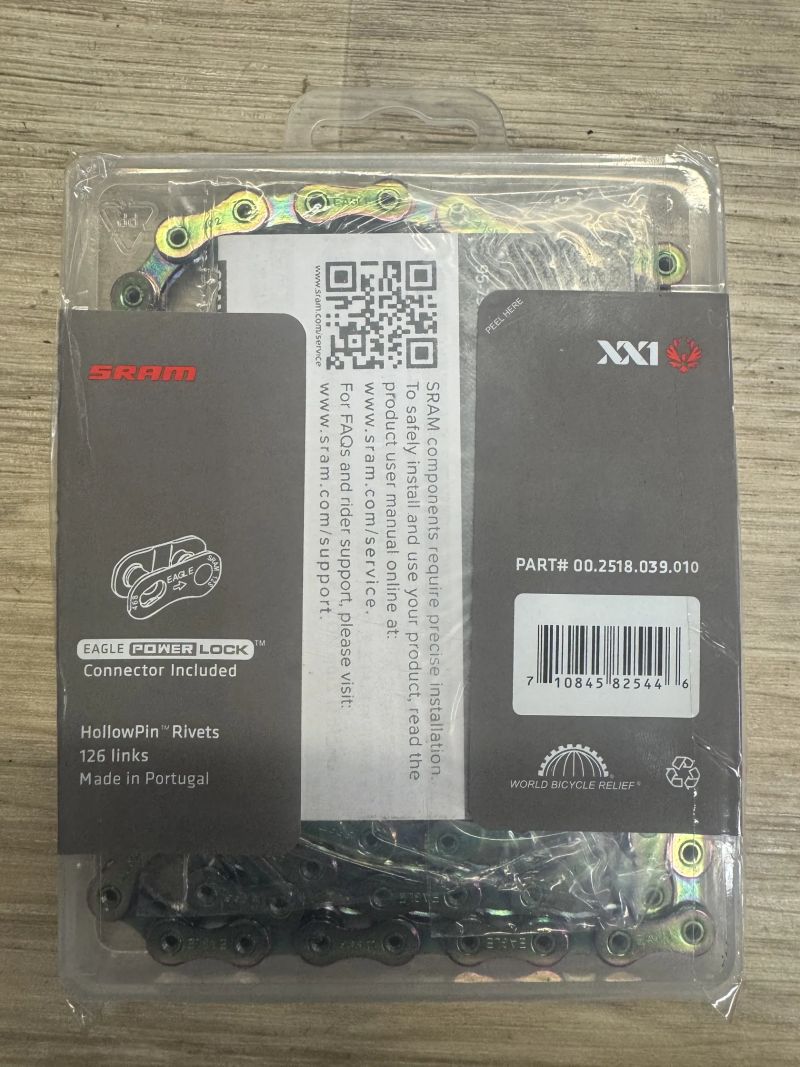 Retez Sram xx1 eagle 12 speed rainbow