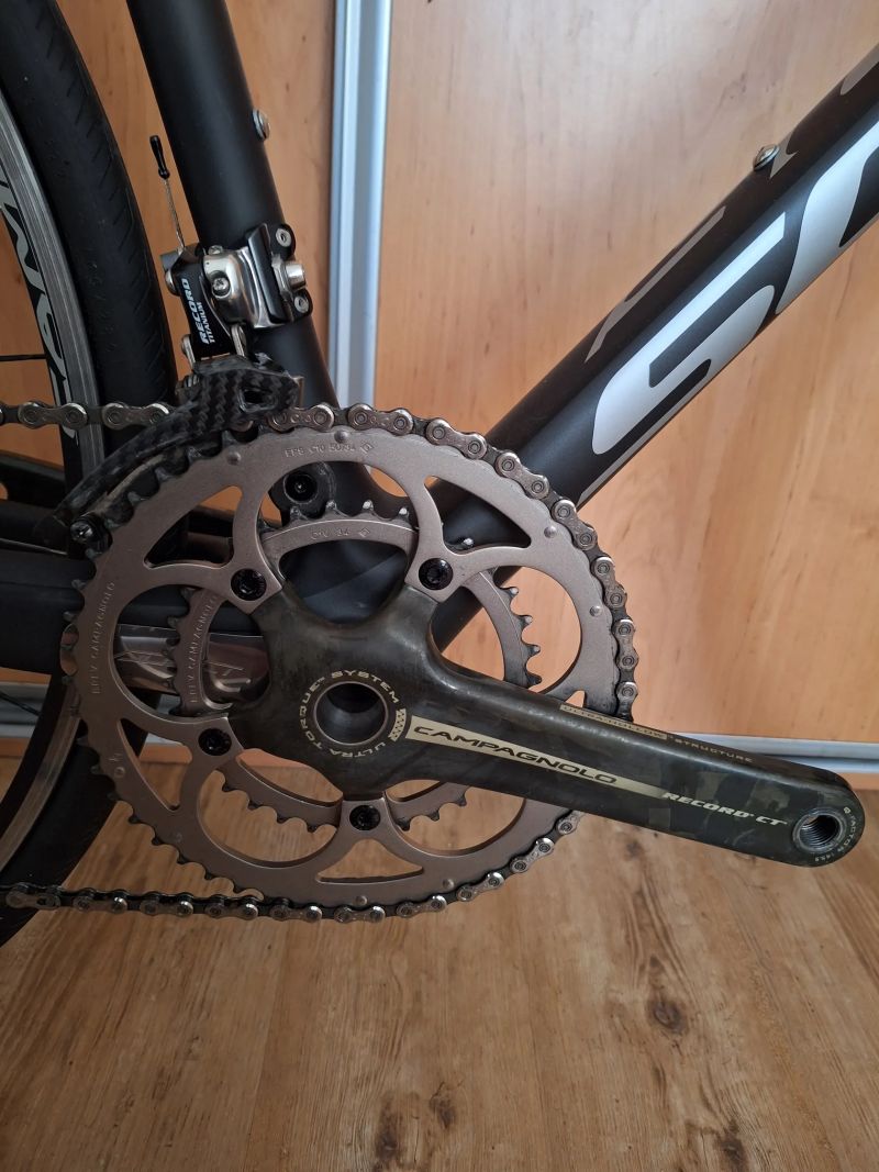 Scott Addict 2018 na Camp Record titanium 