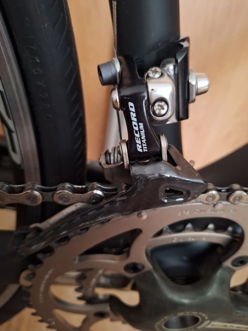 Scott Addict 2018 na Camp Record titanium 