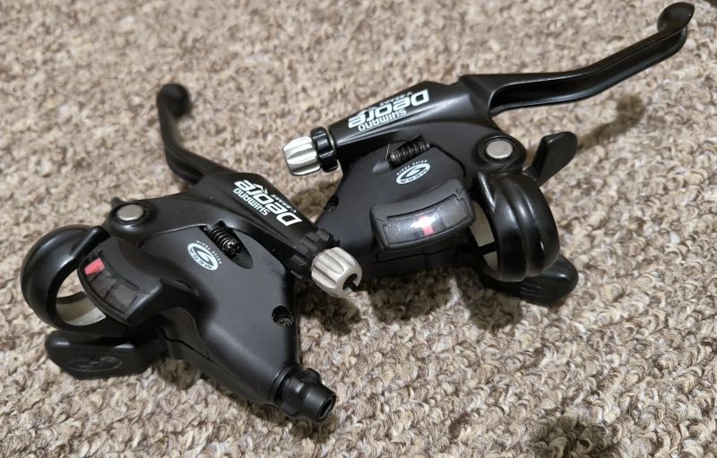 Shimano Deore 3x9 kombo páky 