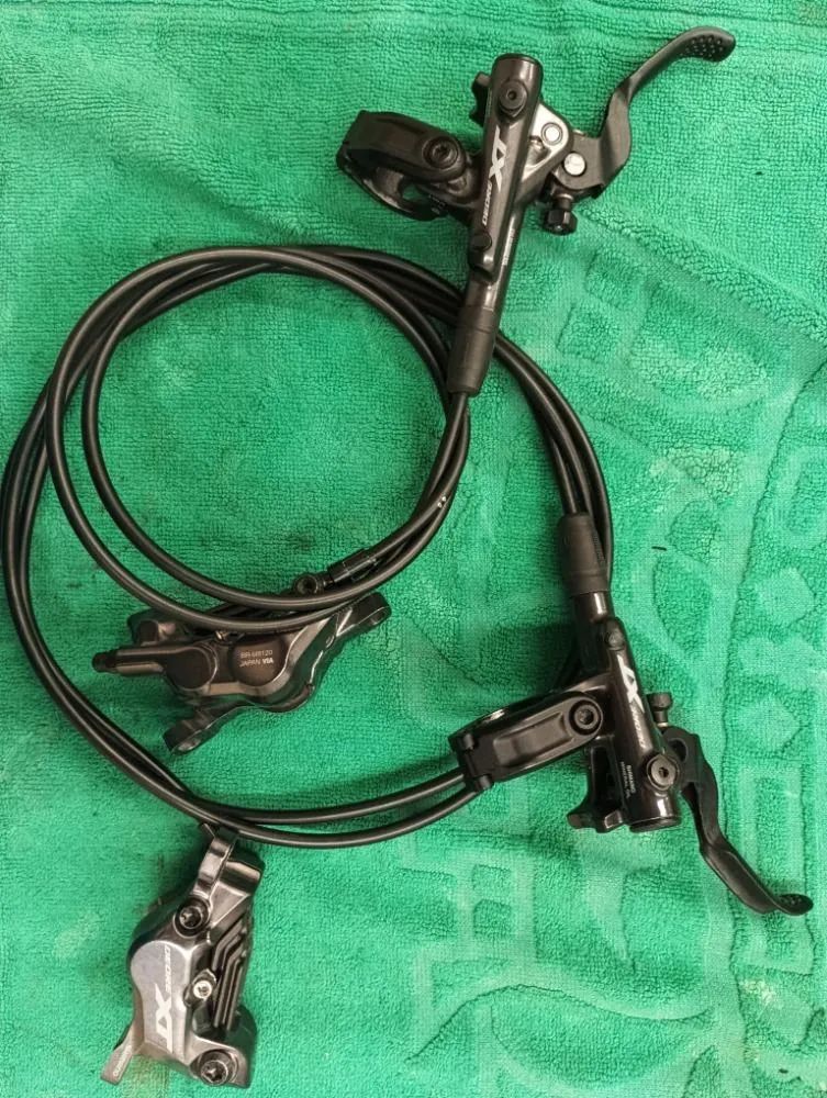 Brzdy Shimano deore XT BR-M 8120 přední+zadní