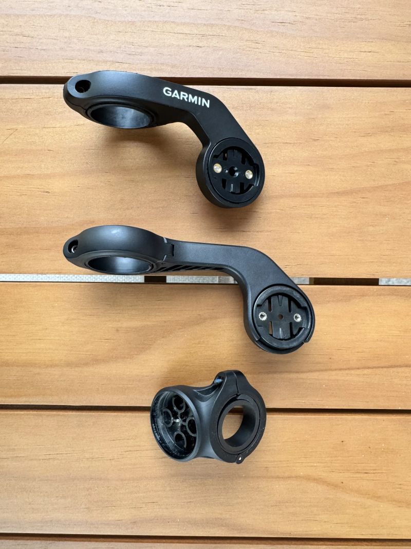 Garmin držáky - různé druhy