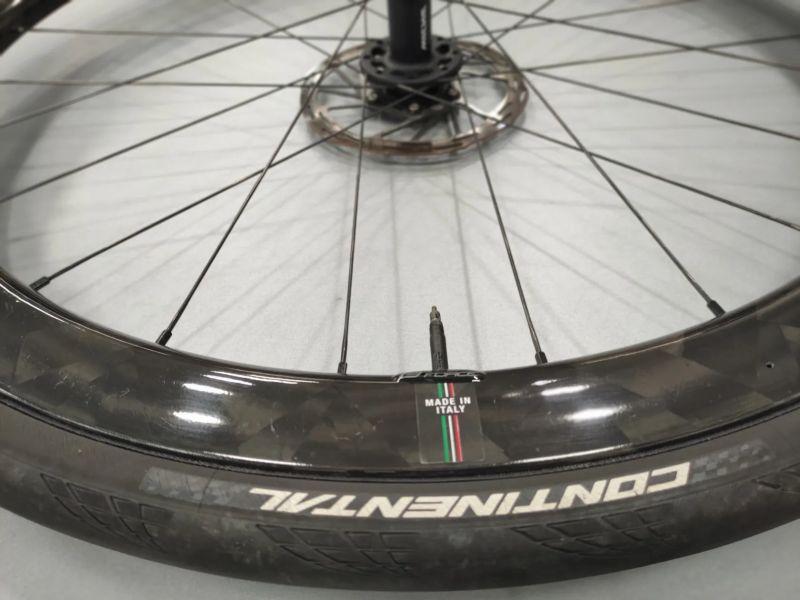 Zapletená karbonová kola Wilier Miche SLR 42 KC