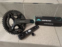 Shimano R7100 12rychl 50-34 160mm + Wattmetr INPeak nové