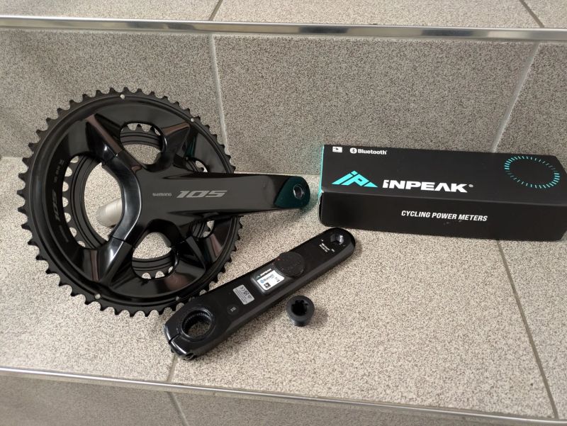 Shimano R7100 12rychl 50-34 160mm + Wattmetr INPeak nové