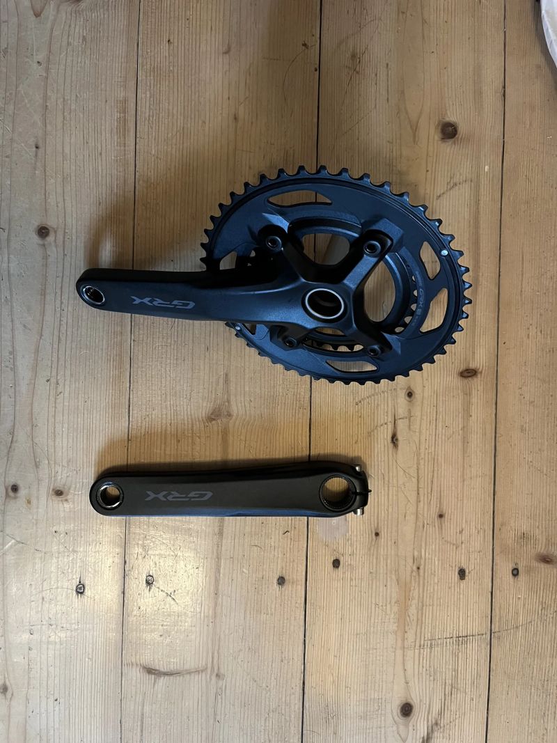 Shimano GRX FC-RX610 kliky, 2x12, 46/30T 175mm
