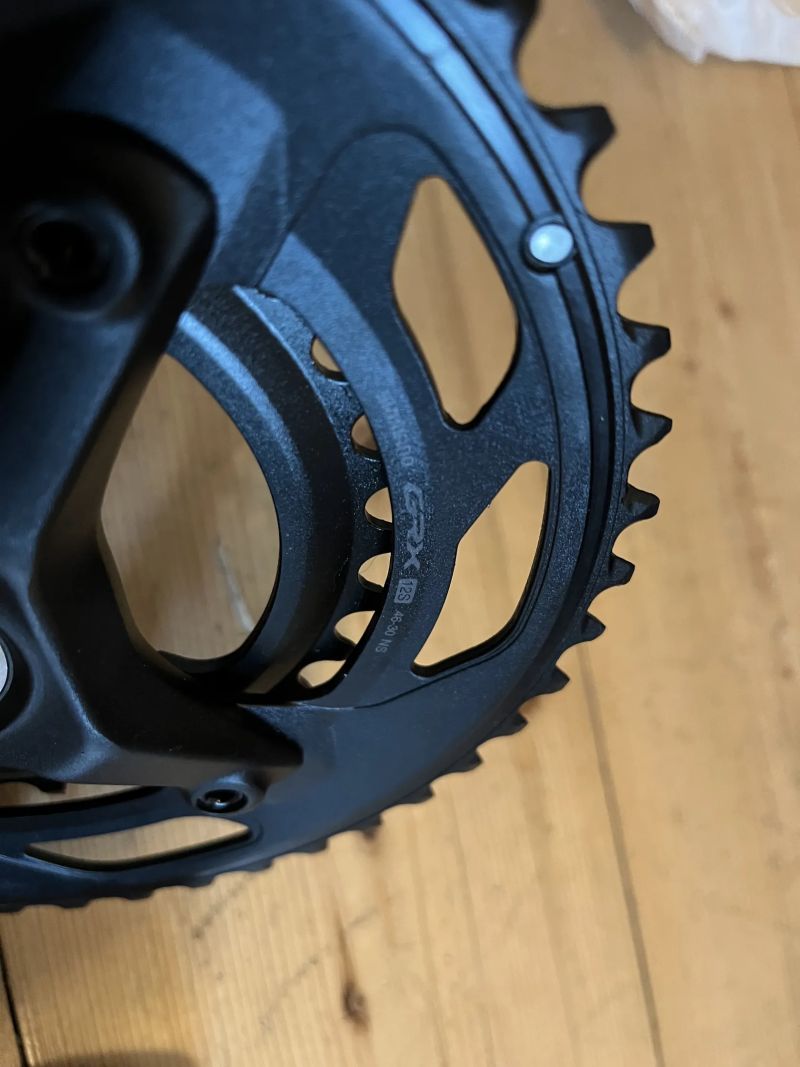 Shimano GRX FC-RX610 kliky, 2x12, 46/30T 175mm