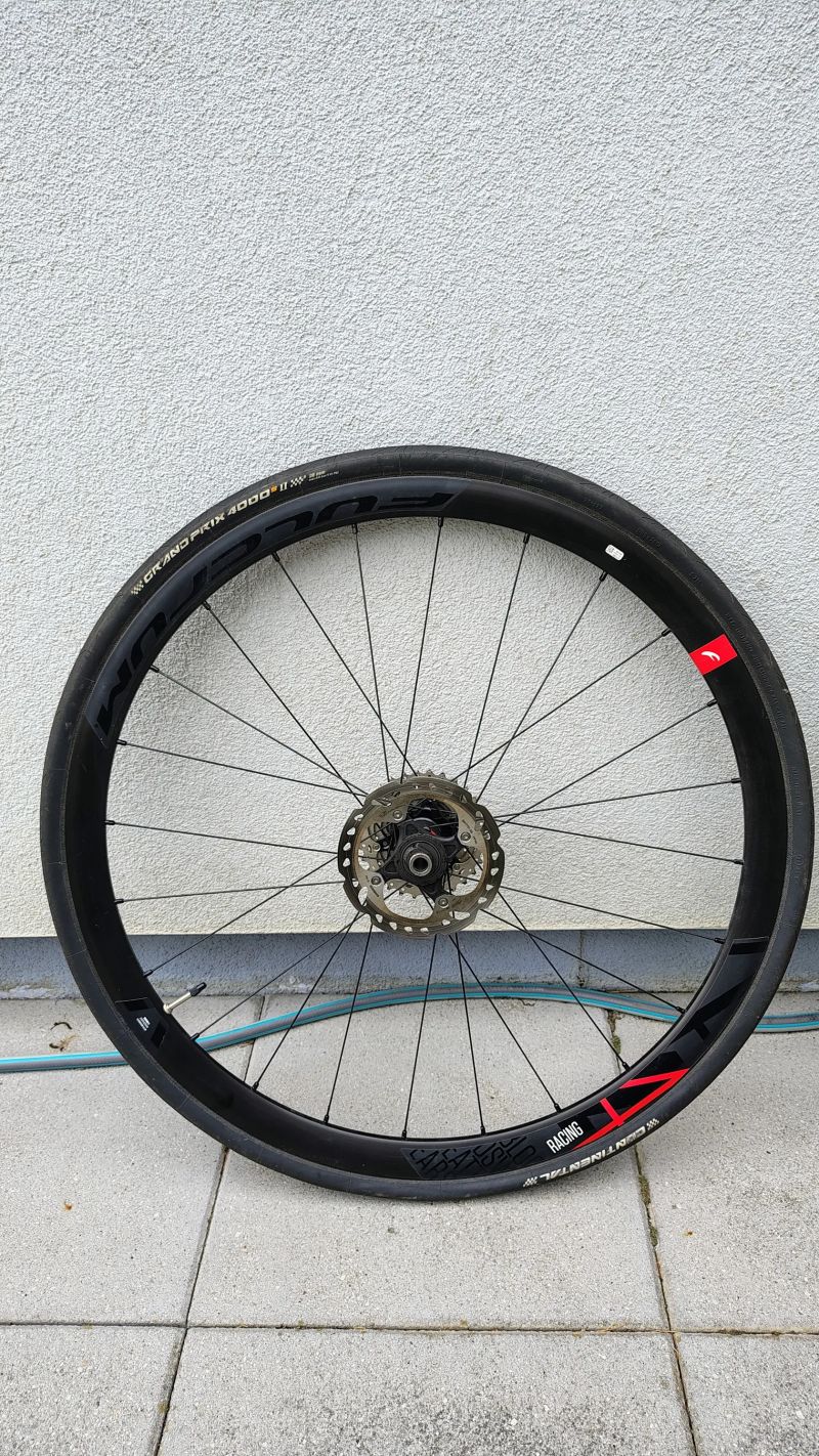 Prodám silniční kola Fulcrum Racing 4DB včetně plášťů a kotoučů