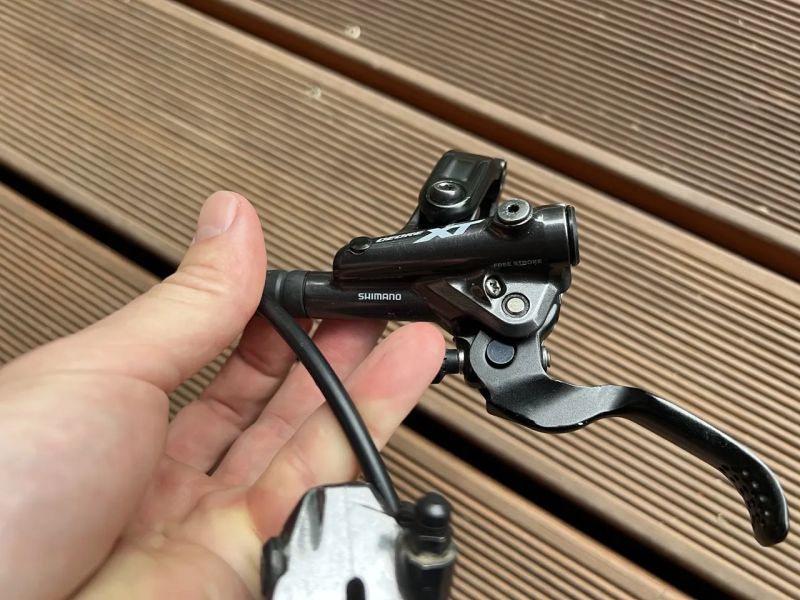 Shimano XT BR-M8120 + galfer fialové desky