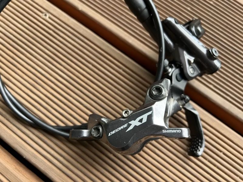 Shimano XT BR-M8120 + galfer fialové desky