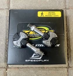 Speedplay Zero Stainless steel + walkable cleats
