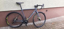 Cube Cyklokrosové kolo CUBE CROSS RACE PRO 2019 grey´n´flashyellow