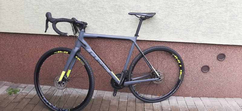 Cube Cyklokrosové kolo CUBE CROSS RACE PRO 2019 grey´n´flashyellow