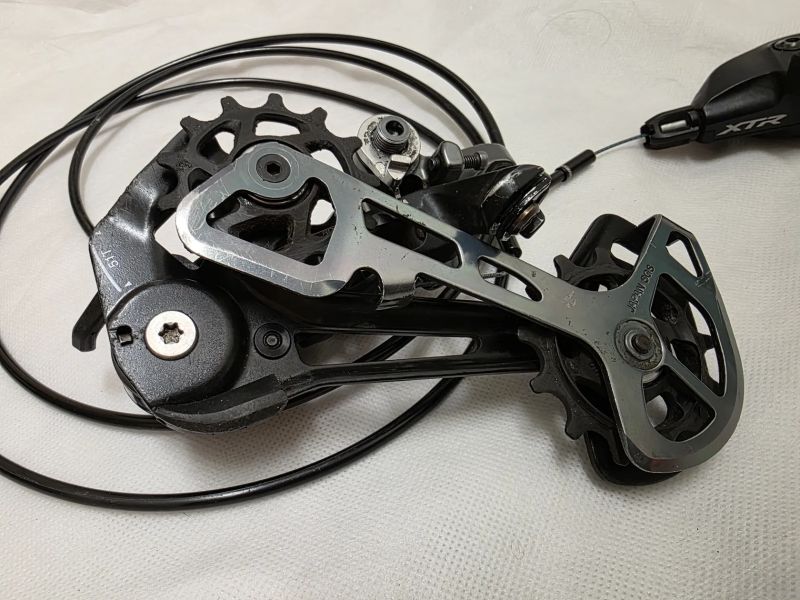 Shimano xtr 9100 a páčka xtr