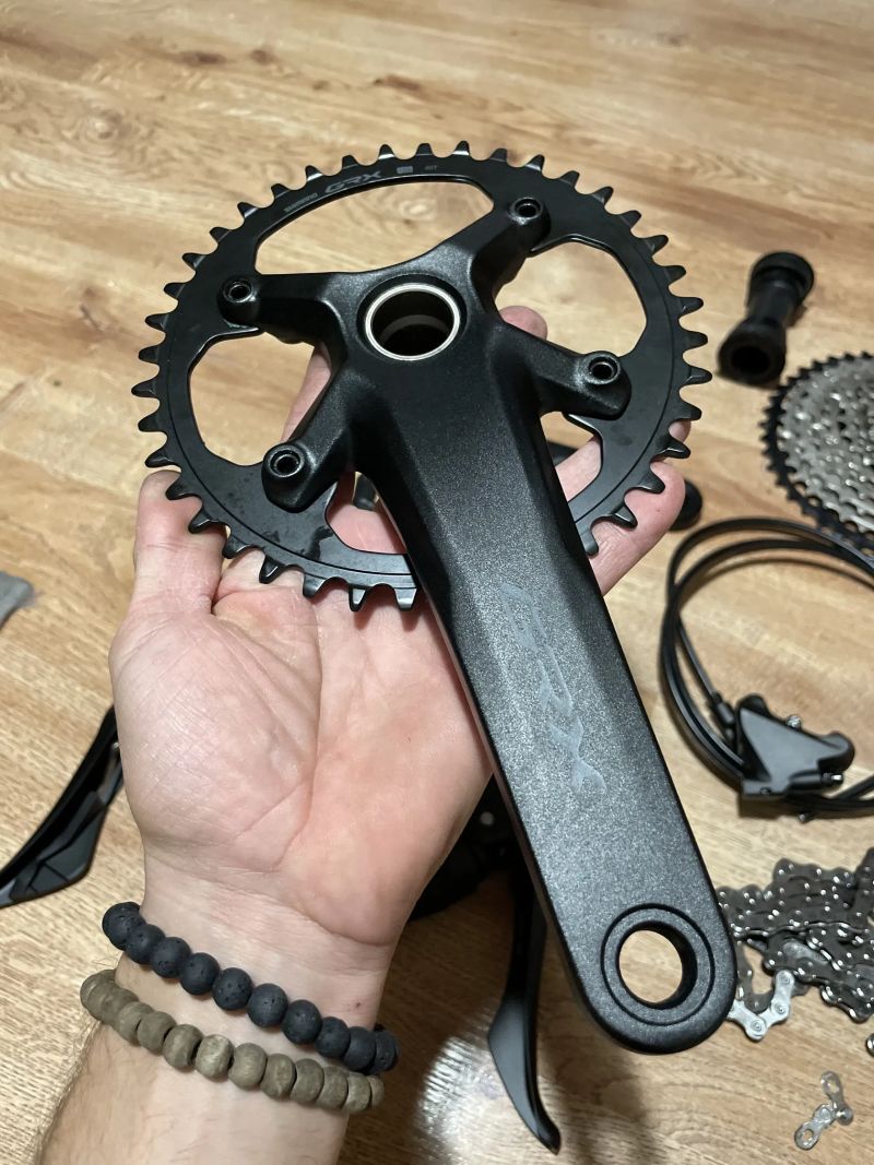 Shimano grx 1x12 sada NOVA