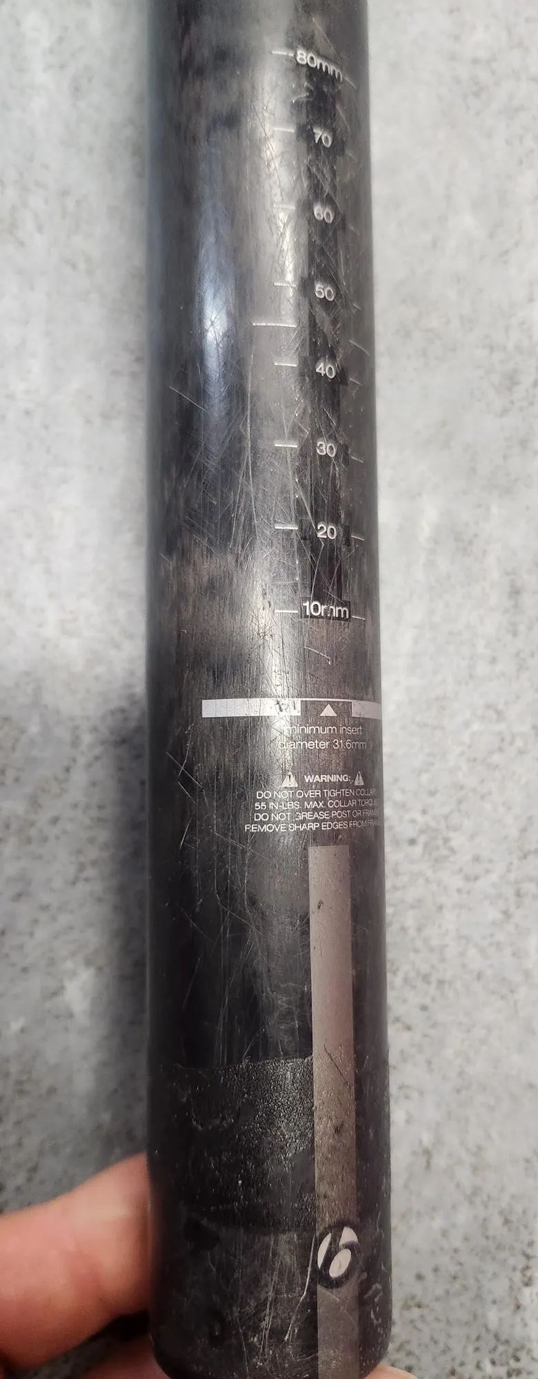 Sedlovka Bontrager xxx 31.7 - 400