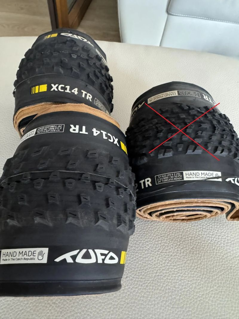 TOP MTB pláště 2 ks TUFO XC14 TR 
