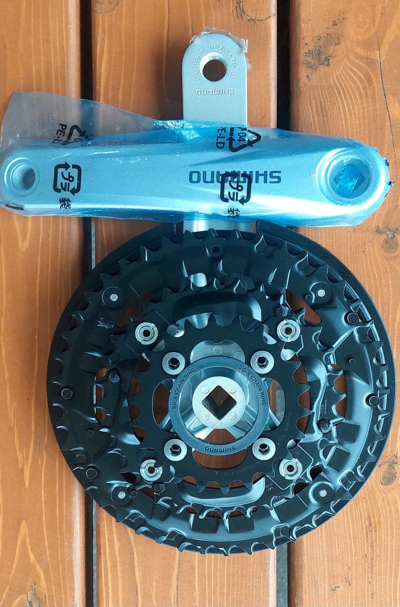 Shimano kliky FC M391 44/32/22