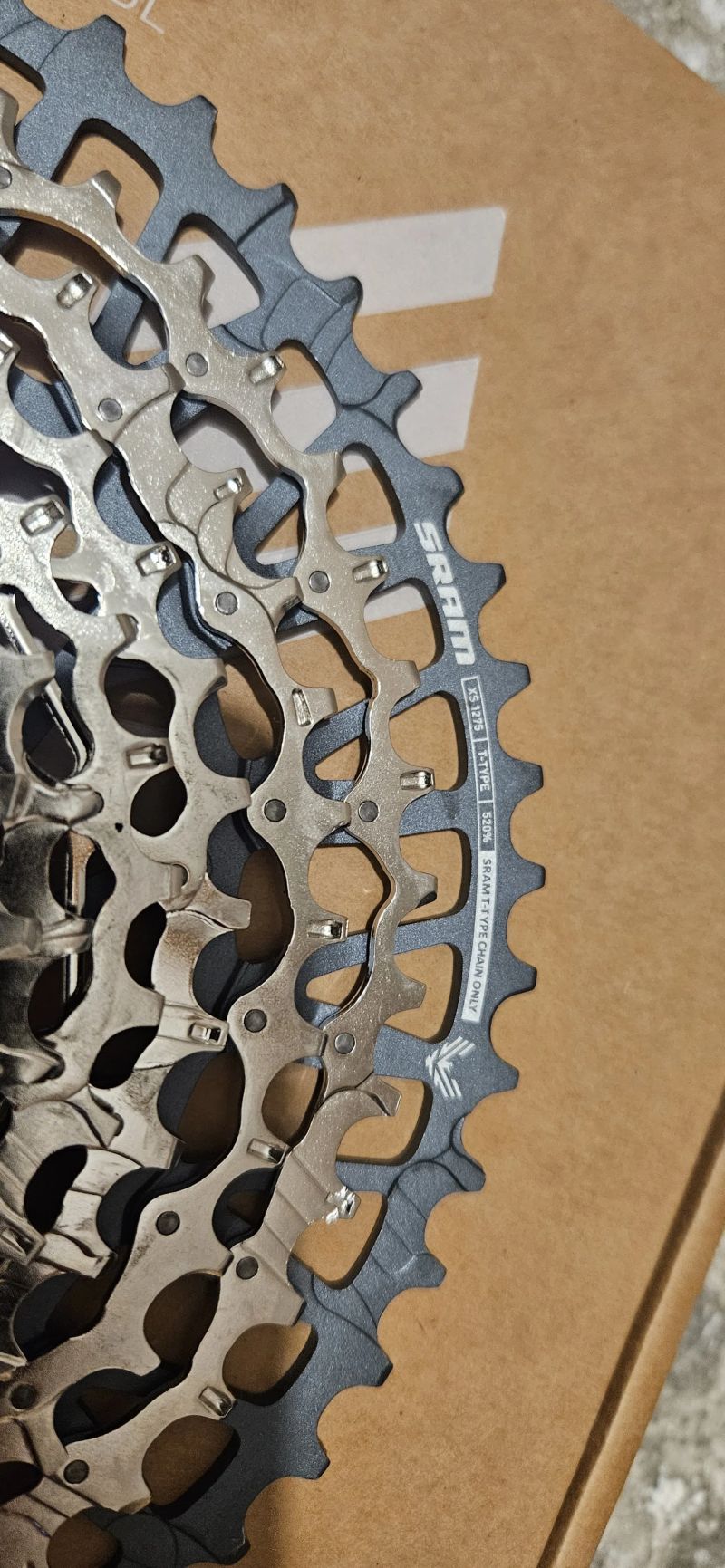 Kazeta Sram GX Eagle XS-1275, 12s - T-TYPE pro XD - stříbrná