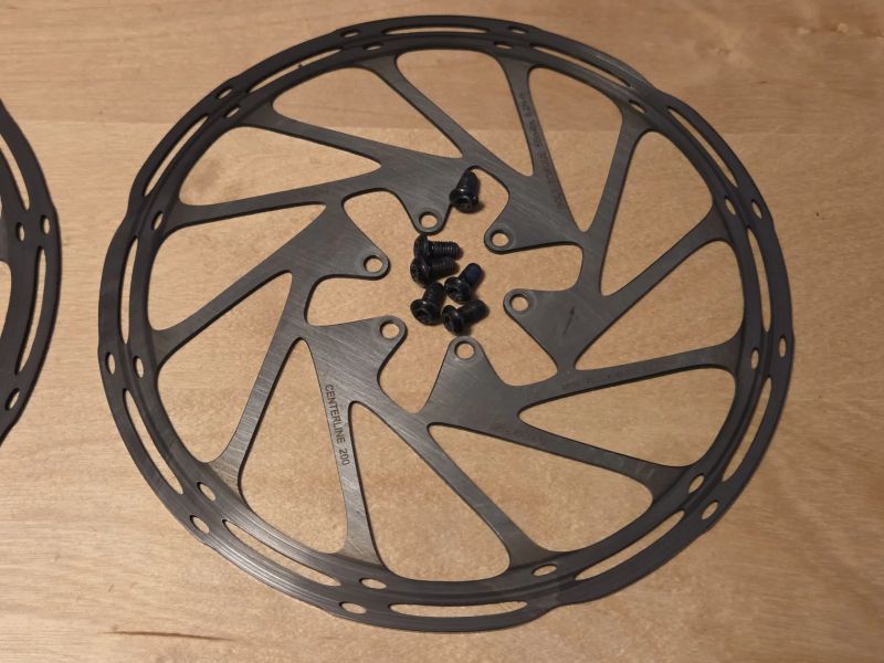 Sram Centerline 220mm a 200mm
