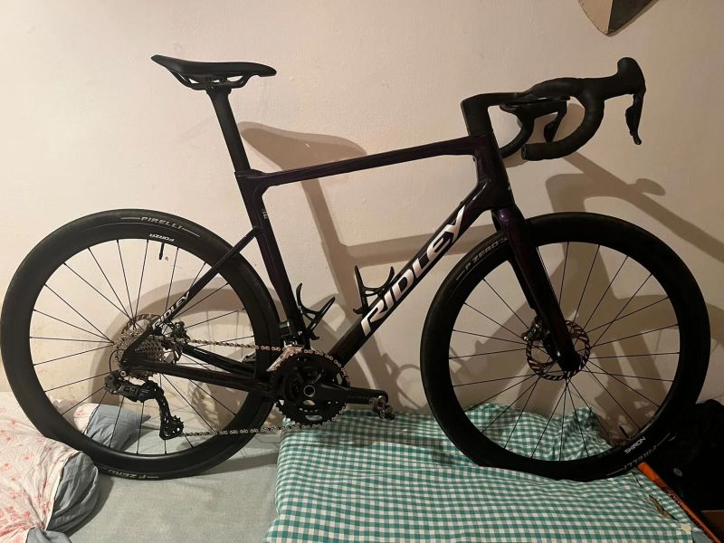 Ridley Grifn RS, GRX 11sp Di2, karbonová kola, 100km, velikost M Ridley (odpovídá 56)