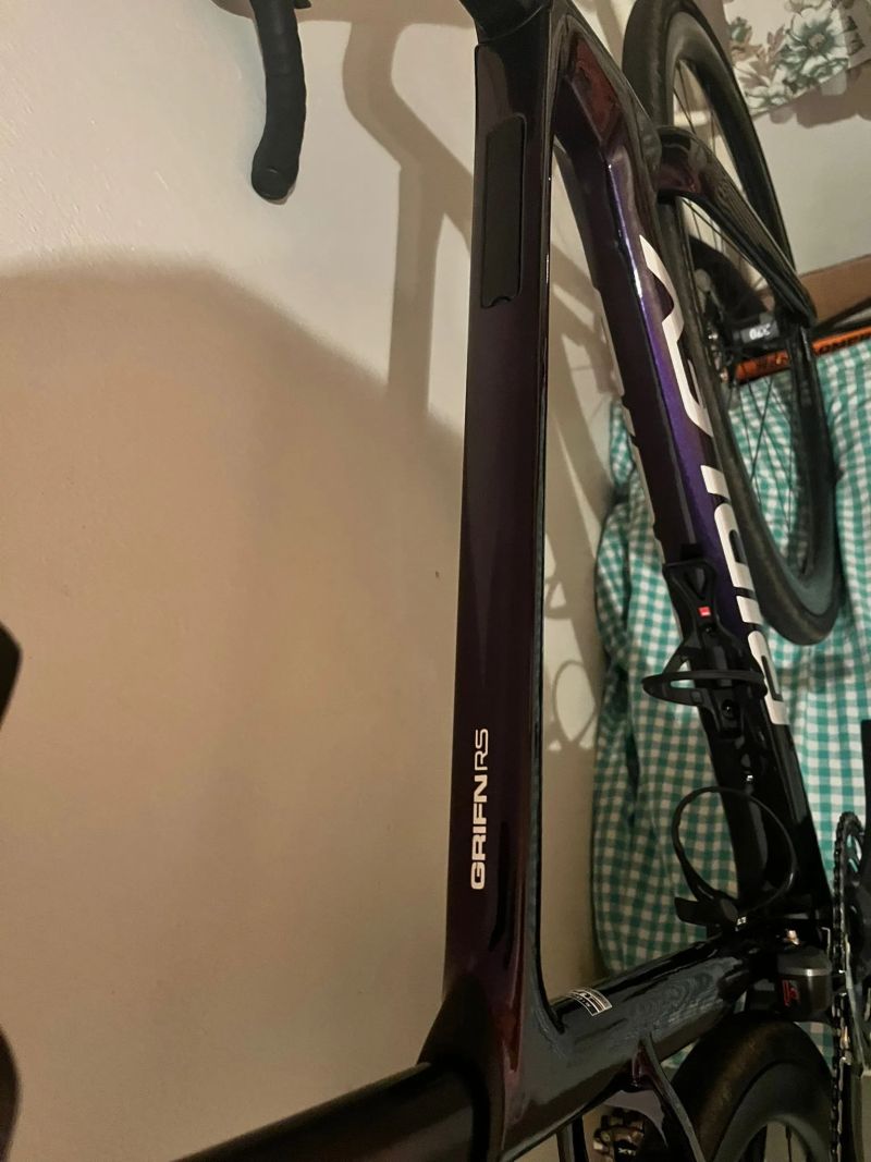 Ridley Grifn RS, GRX 11sp Di2, karbonová kola, 100km, velikost M Ridley (odpovídá 56)