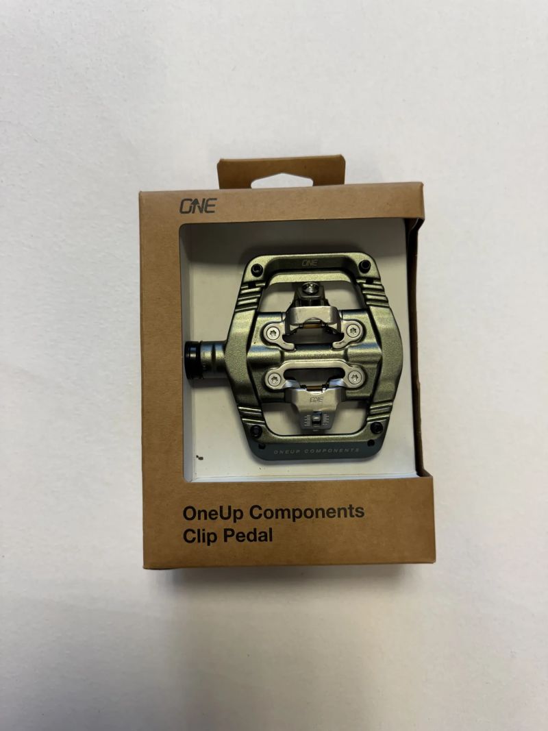 OneUp Clip Pedals - SPD šedé