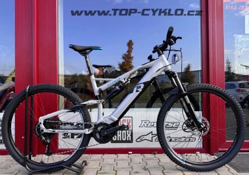 RAYMON FullRay 130E 5.0 29 Grey/Black/Newblue - S 🔥🔥 SLEVA 48.500 Kč -50% 🔥🔥 