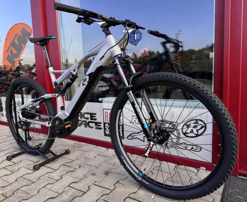 RAYMON FullRay 130E 5.0 29 Grey/Black/Newblue - S 🔥🔥 SLEVA 48.500 Kč -50% 🔥🔥 