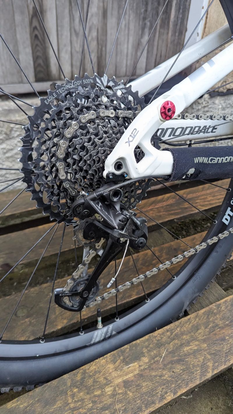 Cannonale Scalpel 3, Sram Eagle GX, Magura MT5, Lefty po servisu