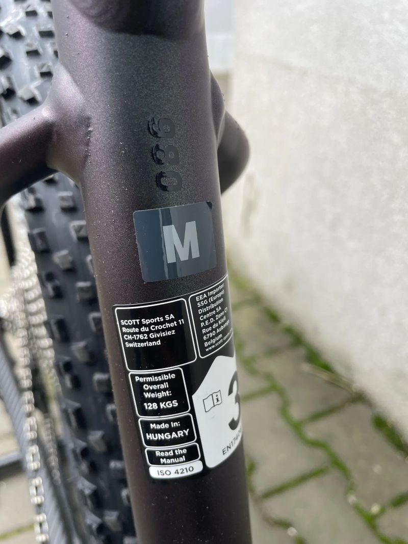 Nové kolo Scott Scale 980 velikost M