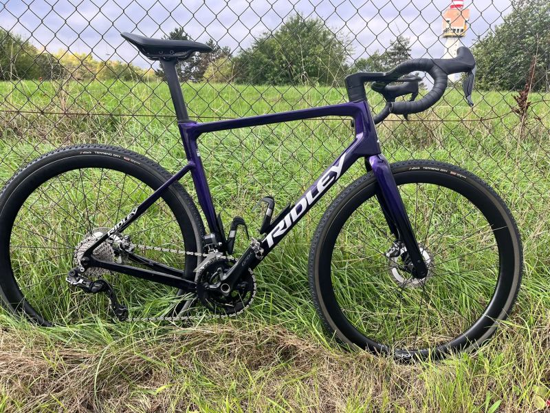 Allroad Ridley Grifn RS, GRX 11sp Di2, karbonová kola, 100km, velikost M Ridley (odpovídá 56)