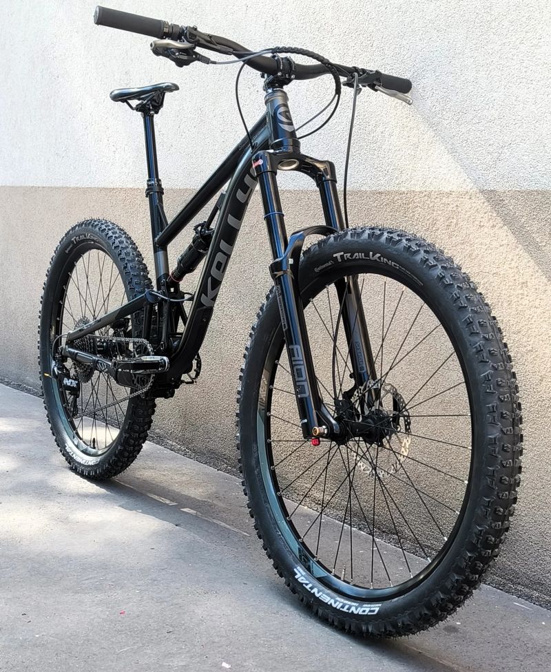 Kellys Swag 10, vel. M, zdvihy 170/165 mm, 27,5", 2021
