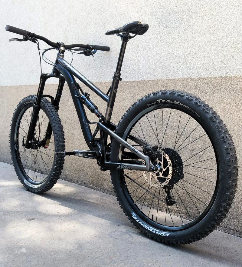 Kellys Swag 10, vel. M, zdvihy 170/165 mm, 27,5", 2021
