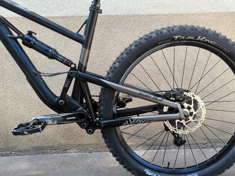 Kellys Swag 10, vel. M, zdvihy 170/165 mm, 27,5", 2021