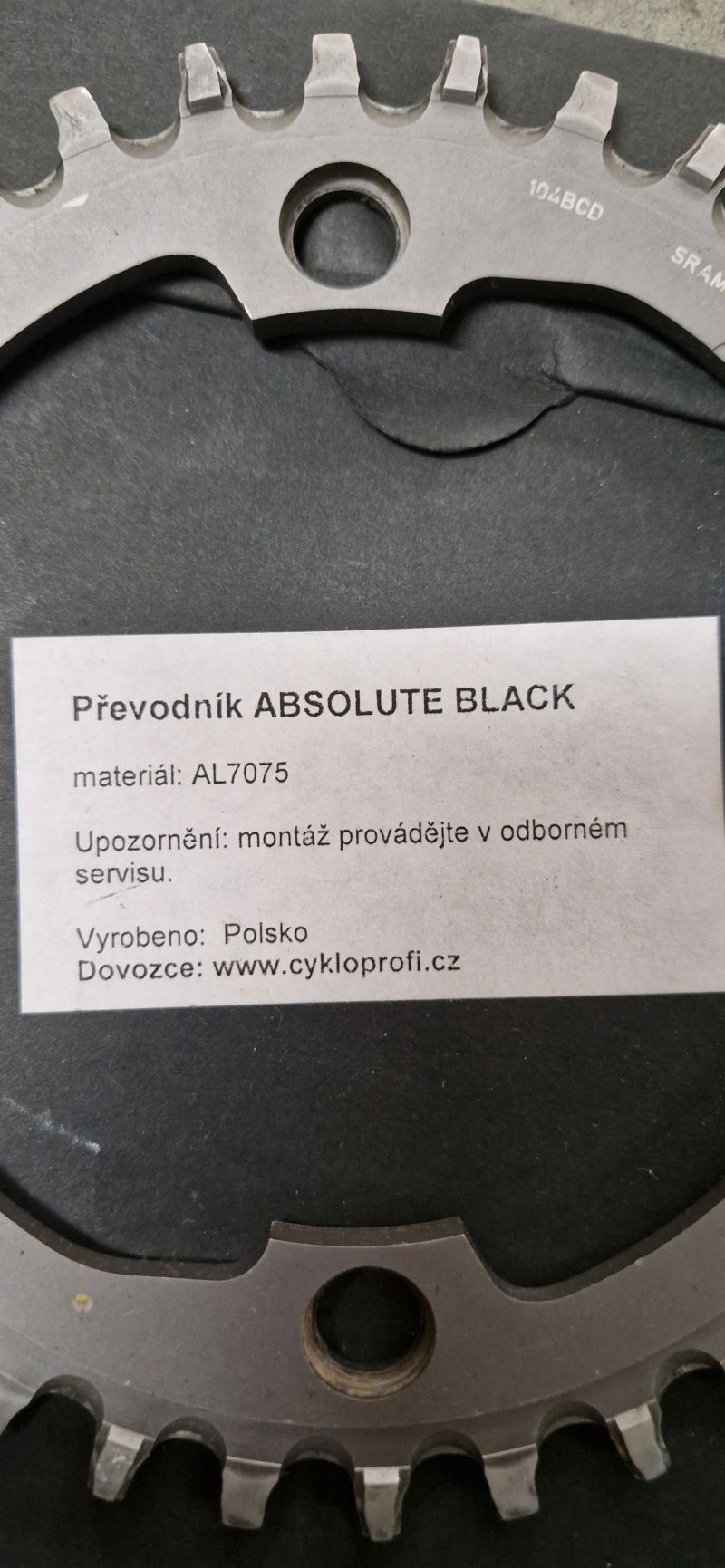 SramSram převodník, 11spd X-Sync, 104BCD 34 zubů