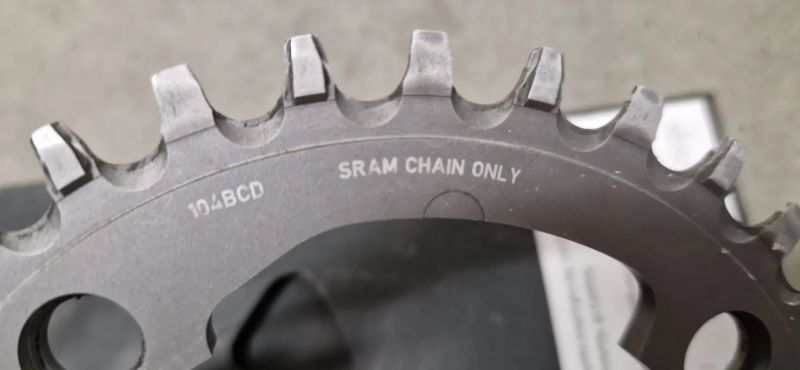 SramSram převodník, 11spd X-Sync, 104BCD 34 zubů