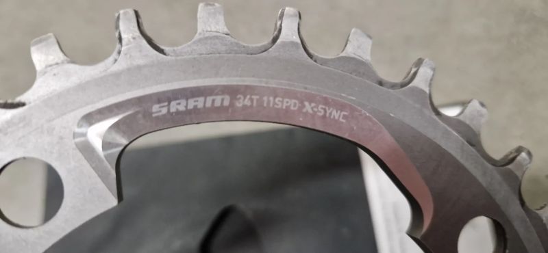 SramSram převodník, 11spd X-Sync, 104BCD 34 zubů
